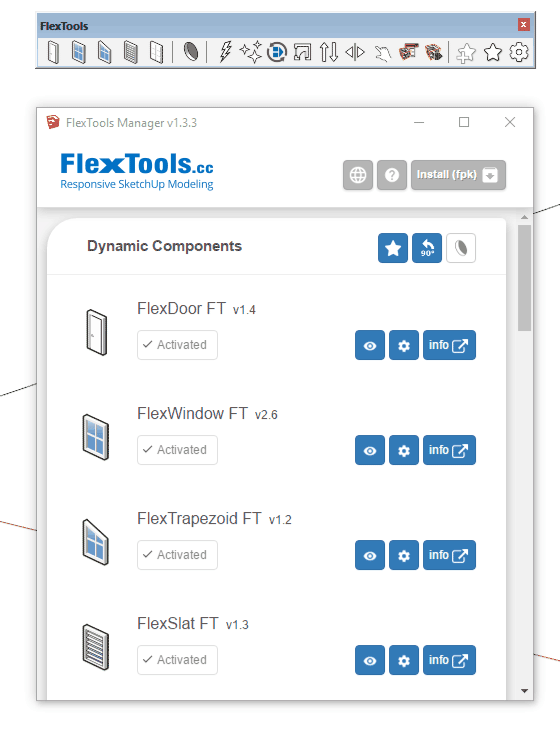 Hiding FlexTools toolbar items