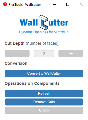 WallCutter Control Panel WallCutter Control Panel Image