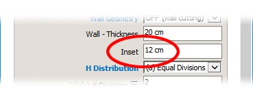 Inset Setting