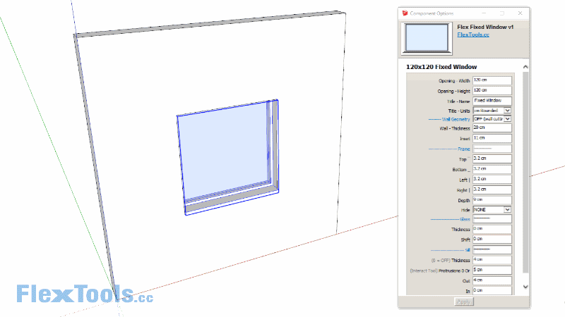 Fixed Window Animation