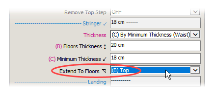 Extend to Top Floor - Stringer by Waist