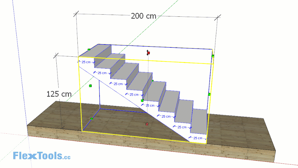 FlexStairs Fixed Settings at 0