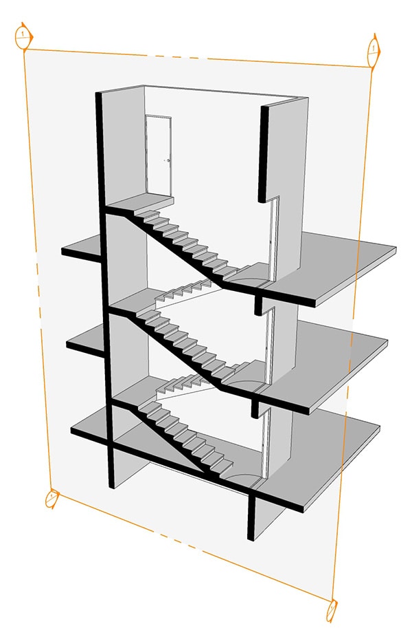 FlexStairs Section Cuts