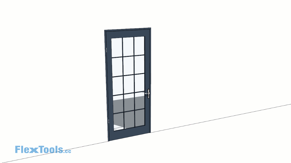 FlexDoor Glass Animation