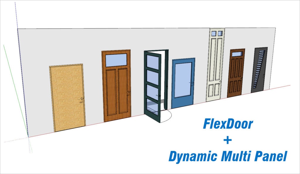 FlexDoor + Multi Panel Door