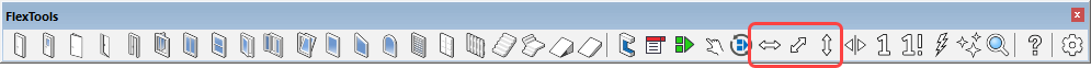 flip tools on flextools toolbar