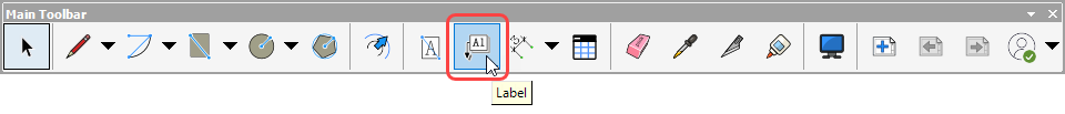 Choose the A1 icon from the FlexTools Toolbar